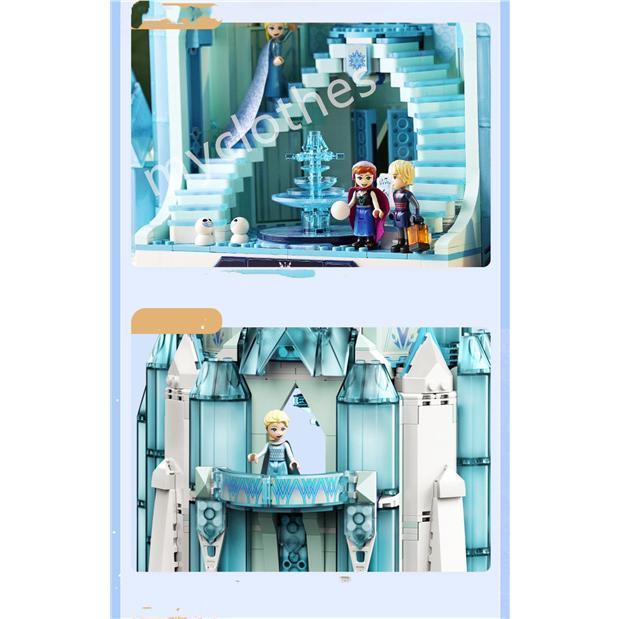レゴ互換 ブロック アナと雪の女王 キャラクター おもしろい クリスマス プレゼント 誕生日 入園ギフト マーベル ミニフィグ プリンセス城 エルサ｜nchocostore｜03