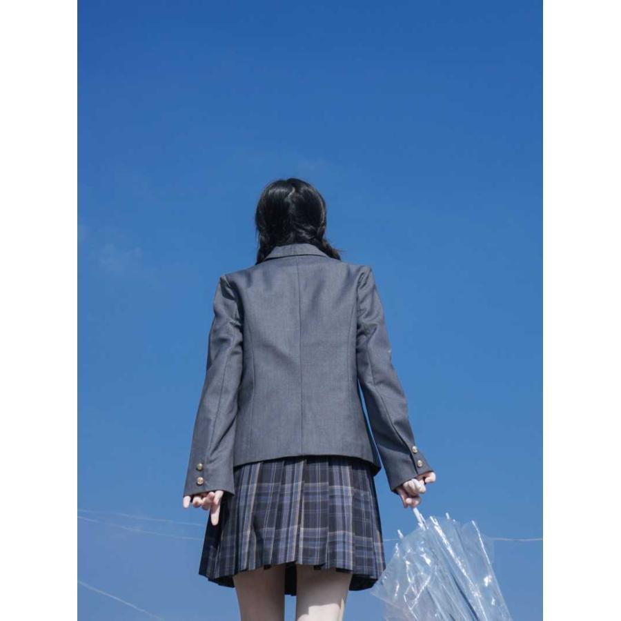 制服　ブレザー　女子高生ジャケット 紺￥/ブラック.大きいサイズ 制服スクールブレザー　スクール ジャケット　JK制服ブレザー　定番 高校生 学生 中学｜nchocostore｜10