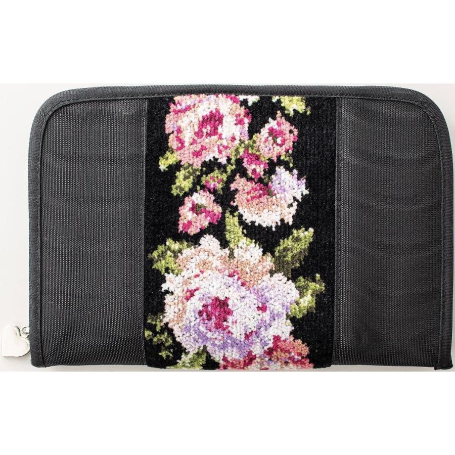 ブランド ルコットオーヤ シェニール織 日本製 花柄 お薬手帳 母子手帳 カバー ケース 通院ポーチ バラ 母の日 プレゼント Kou0001 シェニール本舗 通販 Yahoo ショッピング