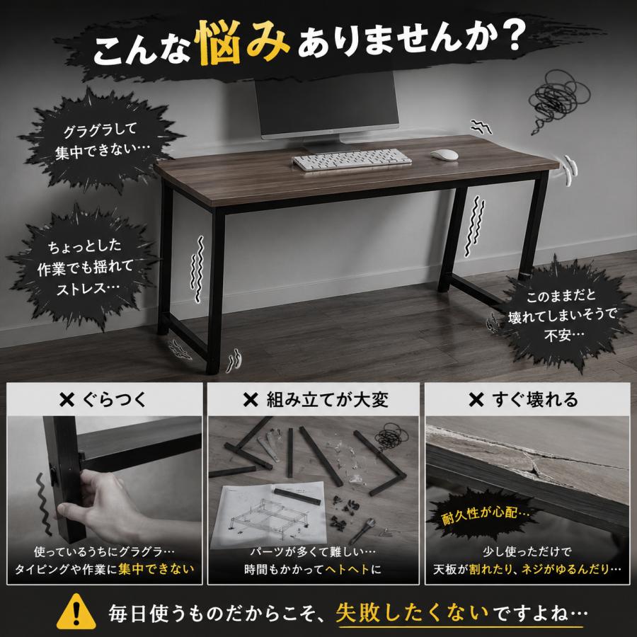 ワークデスク パソコンデスク オフィスデスク 幅120cm 奥70cm 高74cm