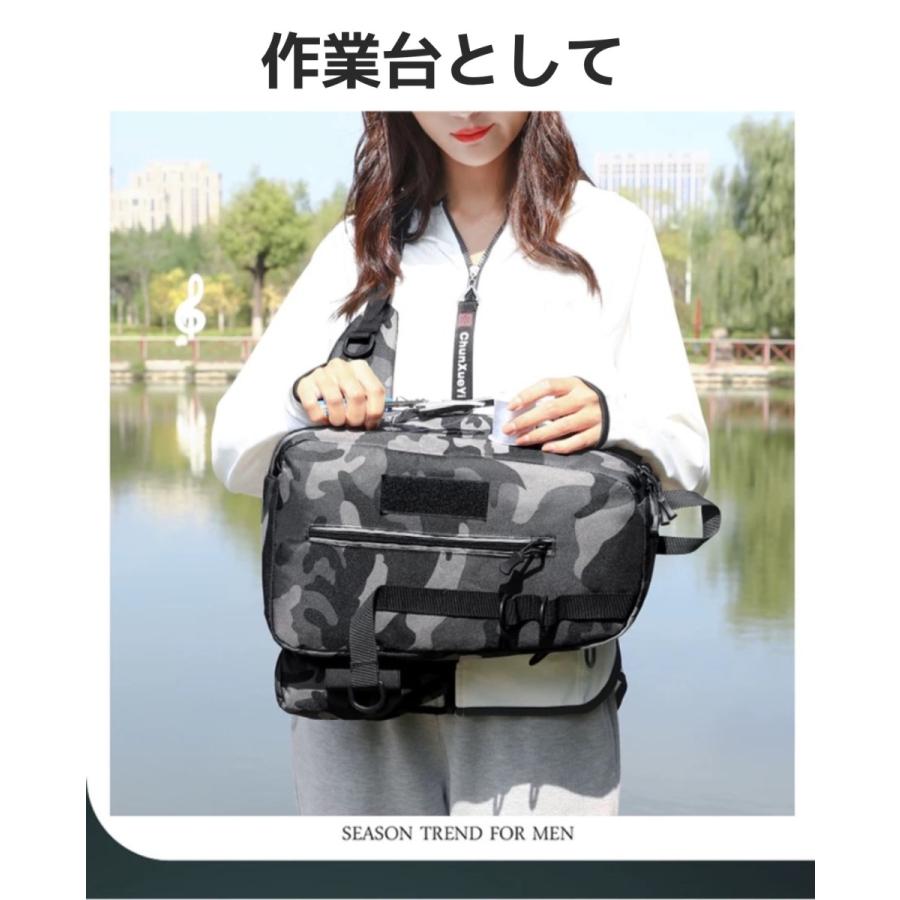 フィッシングバッグ 6WAY 大容量 釣りバッグ 防水 多機能 ロッド フィッシングバッグ 6WAY 大容量 釣りバッグ 防水 多機能 ロッド