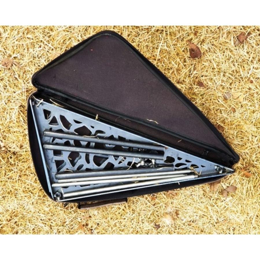 INOTA イノタ 三角テーブル 2台１組 専用ポーチ付き アウトドアテーブル ローテーブル コンパクト 軽量 キャンプ 韓国ブランド 爆買の画像