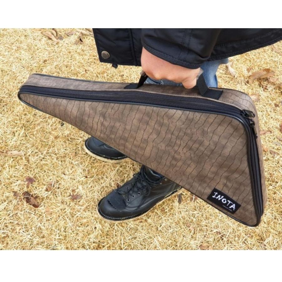 INOTA イノタ 三角テーブル 2台１組 専用ポーチ付き アウトドアテーブル ローテーブル コンパクト 軽量 キャンプ 韓国ブランド 爆買の画像
