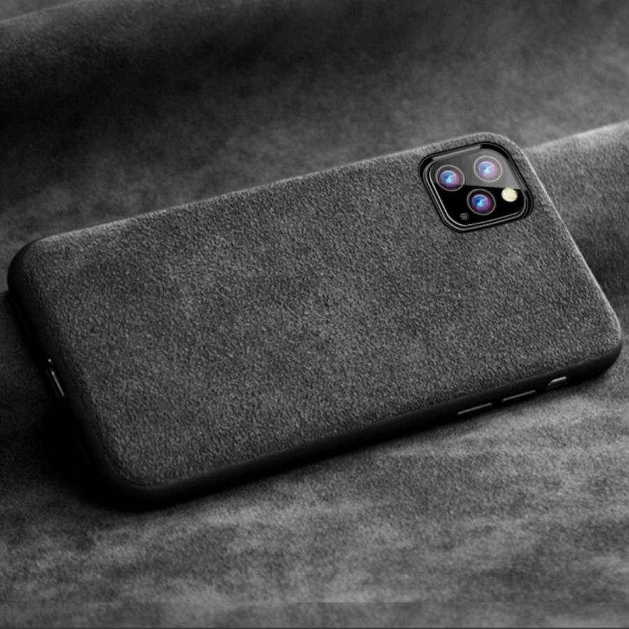 iPhone13 iPhone12 ケース レザー 革 高級 アルカンターラ