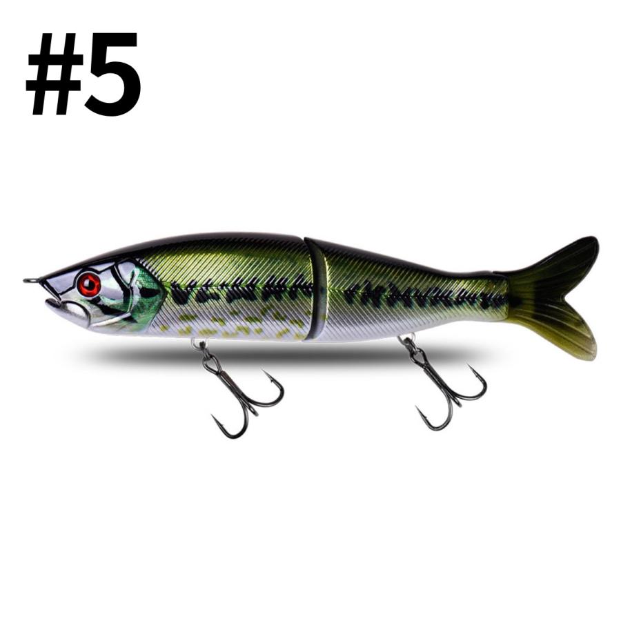 JUMBOU ビッグベイトルアー 全10カラー 16cm 50g ジョイント JUMBOU ビッグベイトルアー 全10カラー 16cm 50g ジョイント