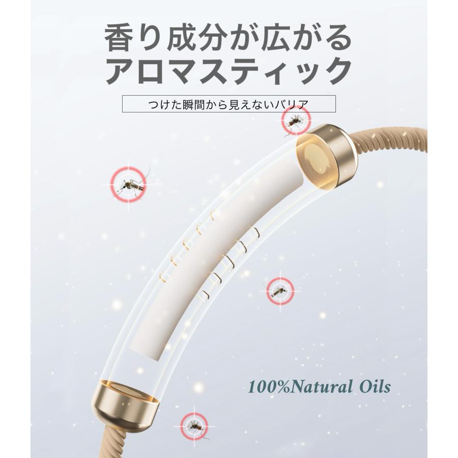虫除け ブレスレット リング 4色 虫除けグッズ 蚊 アウトドア キャンプ