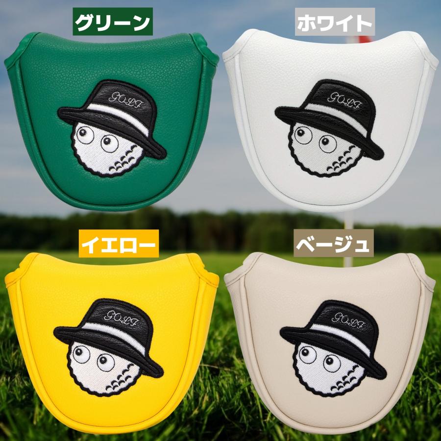 パターカバー ゴルフ ヘッドカバー ピンタイプ ピン型 マレット パターカバー ゴルフ ヘッドカバー ピンタイプ ピン型 マレット
