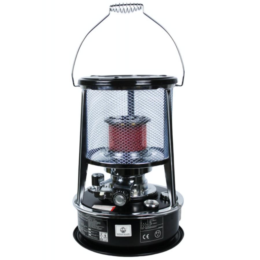 石油ストーブ 小型 自動消火機能付き キャンプ 丸形 灯油ストーブ 本体