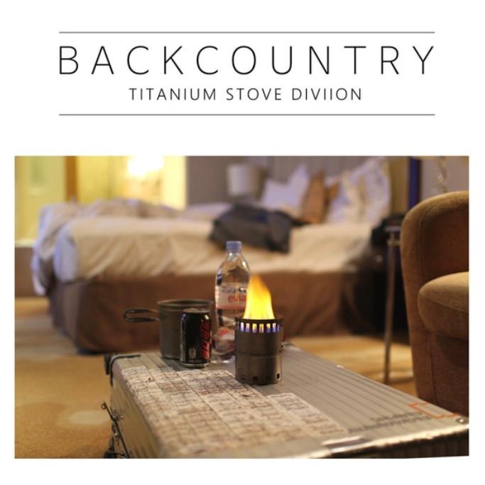 Backcountry バックカントリー チタン製 ULストーブ ミニコンロ ミニ 