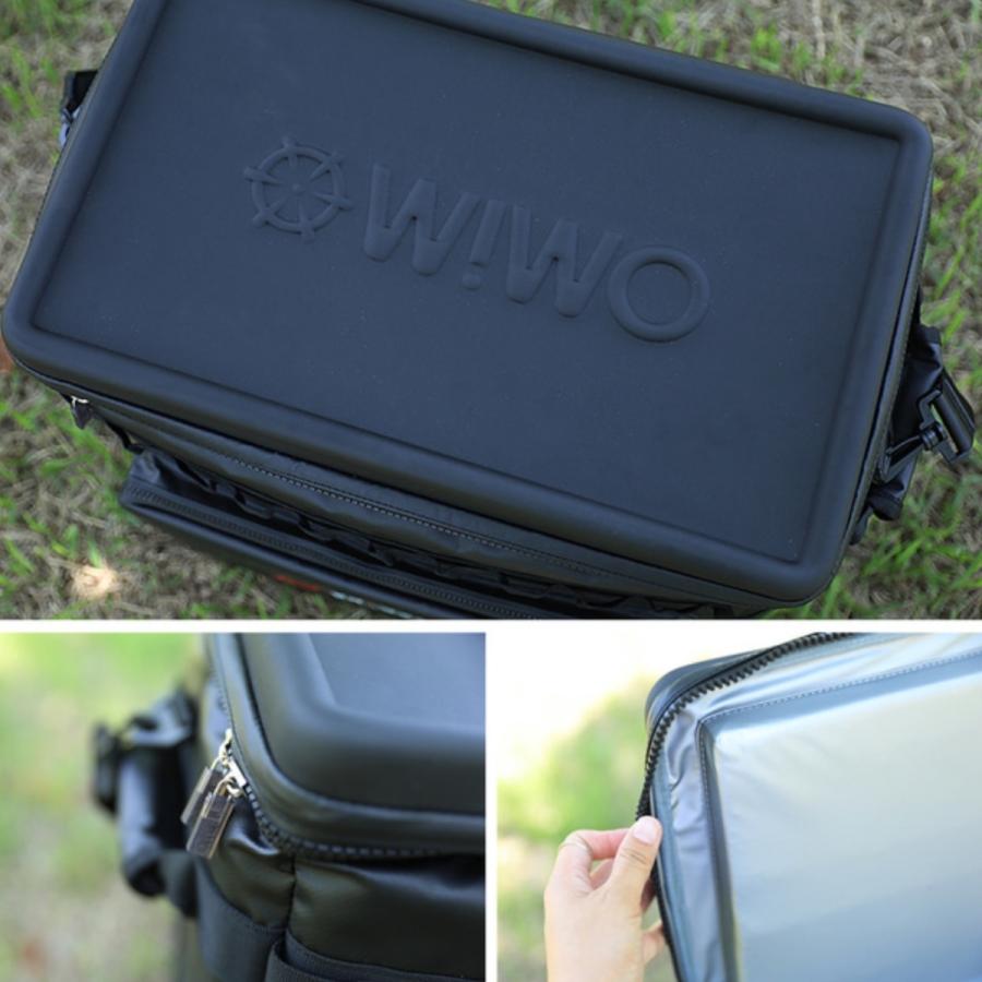 クーラーボックス WIWO ウィーオ ソフトクーラー 保冷 保温 バッグ 50L 小型 大型 絶大な保冷力 おしゃれ かっこいい 韓国ブランド クーラーバッグ 爆買の画像