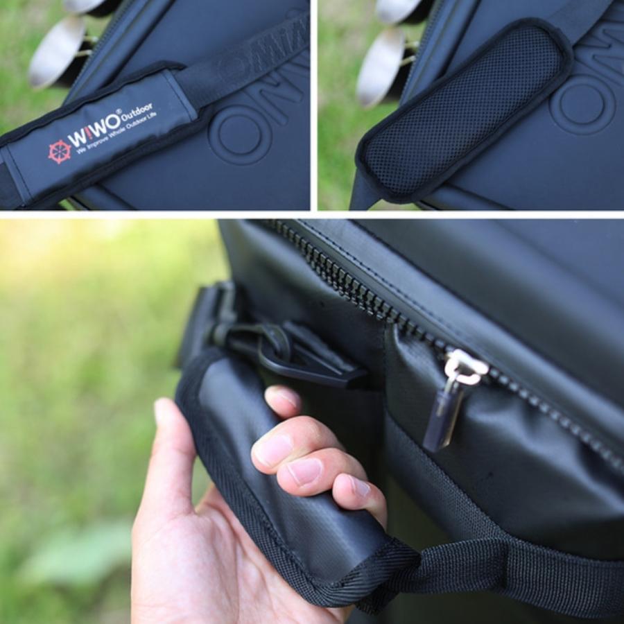 クーラーボックス WIWO ウィーオ ソフトクーラー 保冷 保温 バッグ 50L 小型 大型 絶大な保冷力 おしゃれ かっこいい 韓国ブランド クーラーバッグ 爆買の画像