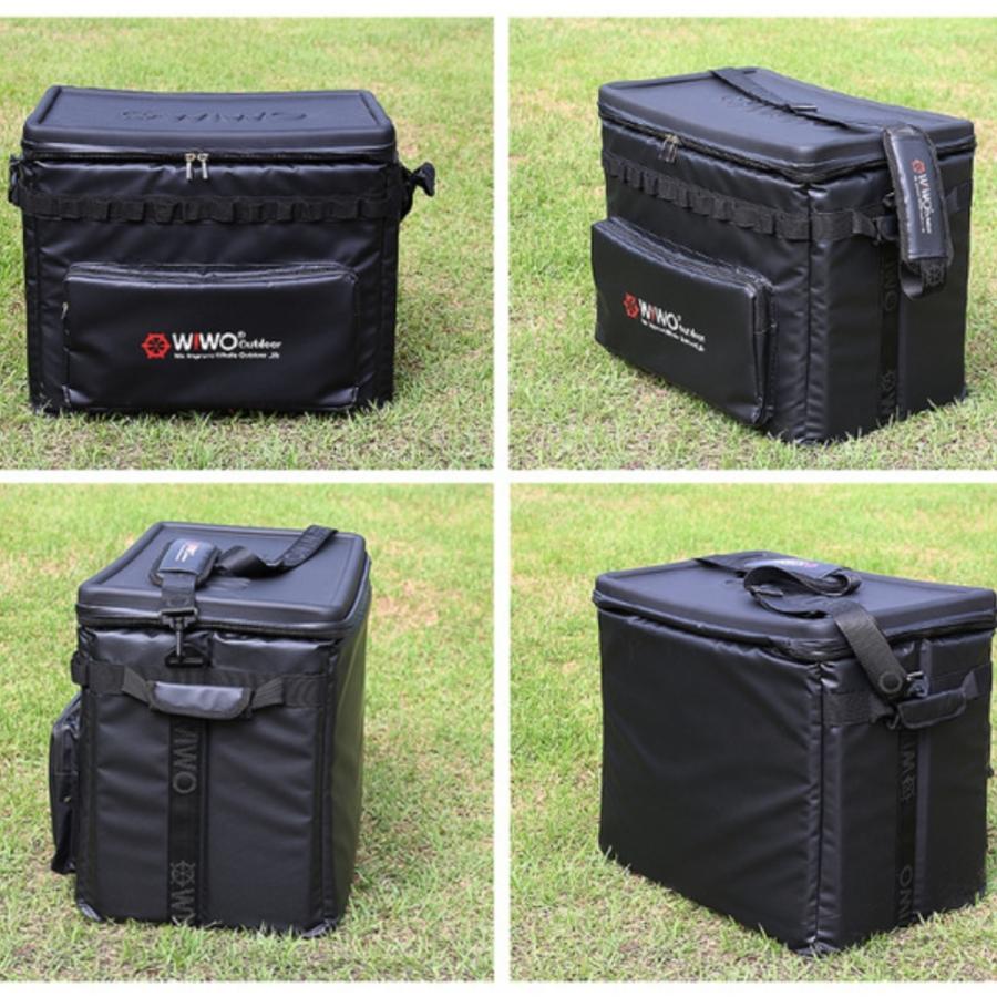 クーラーボックス WIWO ウィーオ ソフトクーラー 保冷 保温 バッグ 50L 小型 大型 絶大な保冷力 おしゃれ かっこいい 韓国ブランド クーラーバッグ 爆買の画像