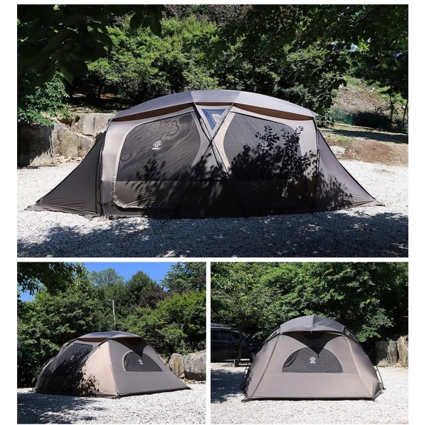 VIVACCO ホワイト 2ルームテントキャンプテント (新品) VIVACCO