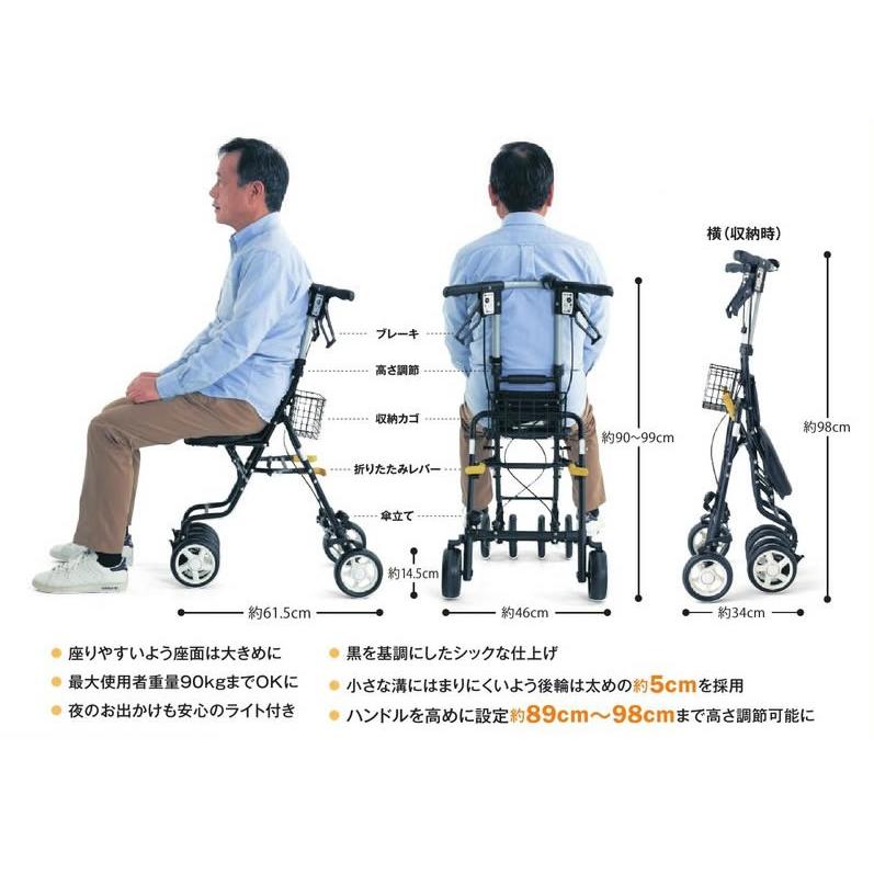 シルバーカー テノール EVO コンパクトタイプ : 介護・健康用品のnct