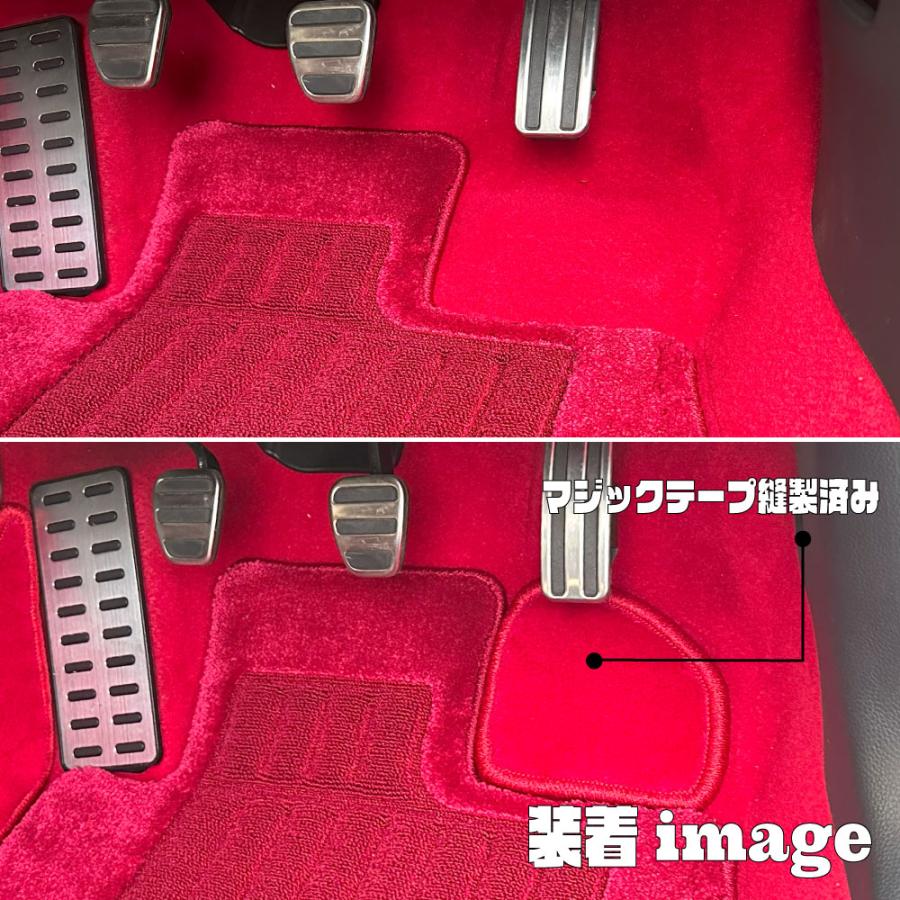 CIVIC シビック FL1 FL4 FL5 専用 アクセルペダル下マット : N CUSTOM