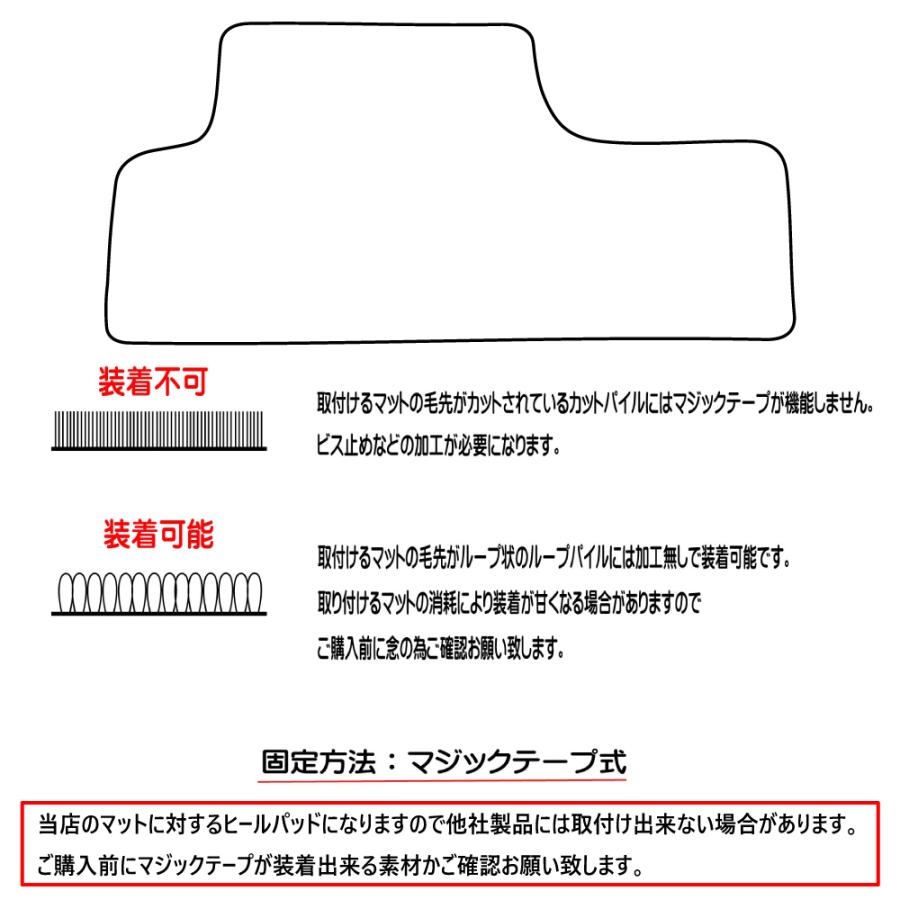 INTEGRA インテグラ DC5 専用 ヒールパッド｜ncustom210｜02