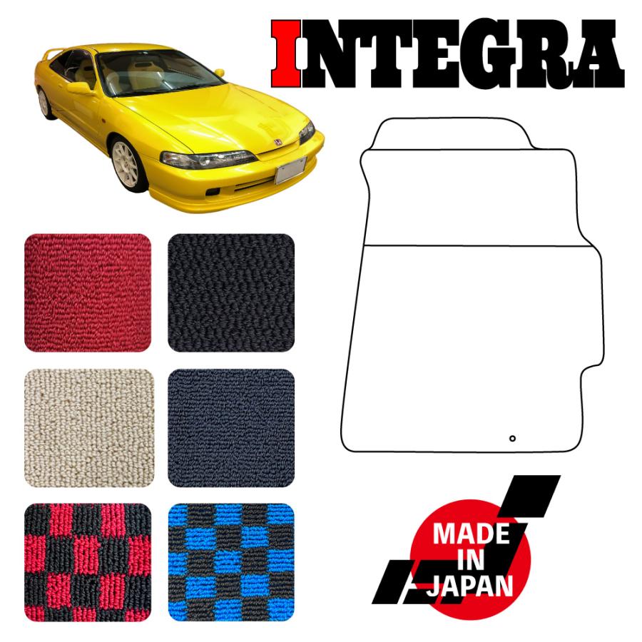 インテグラTypeR （DC2）フロアマット インテグラ タイプRDC2 typeR純正フロアマット 10枚セット