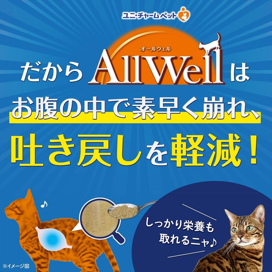 オールウェル シニア 10歳以上 フィッシュ フリーズドライ 【2.4kg*4袋セット】 ネコ ペットフード 猫用餌 日本製 国産 まとめ買い 送料無料｜ndc1shop｜05