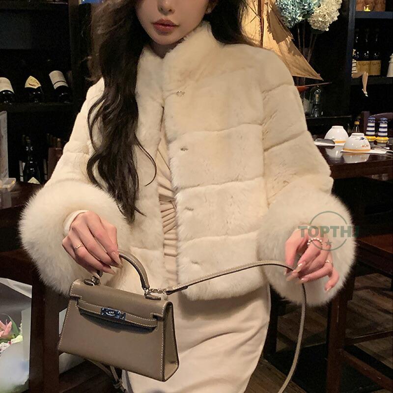 フェイクファー コート レディース 秋 冬 ジャケット アウター 