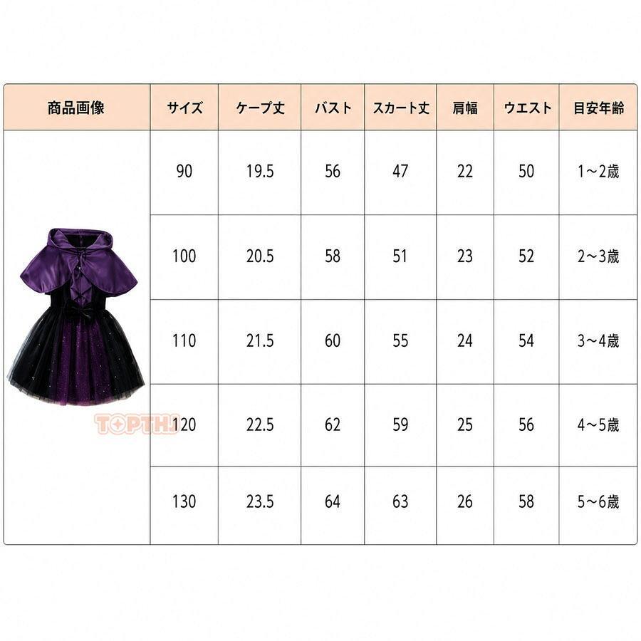 ハロウィン コスプレ キッズ 女の子 子供ドレス チュール ワンピース