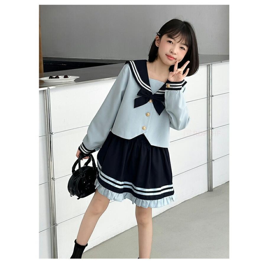 入学式 スーツ 女の子 フォーマル 子供服 JK制服 2点セット 卒服 卒業