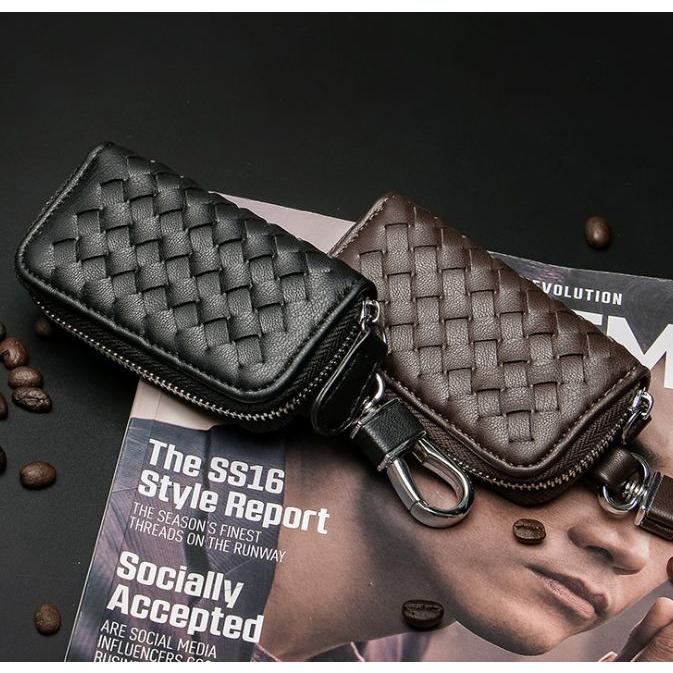 売れ筋ランキングも キーケース スマートキーケース メンズ レディース シンプル 鍵ケース ブラウン ブラック