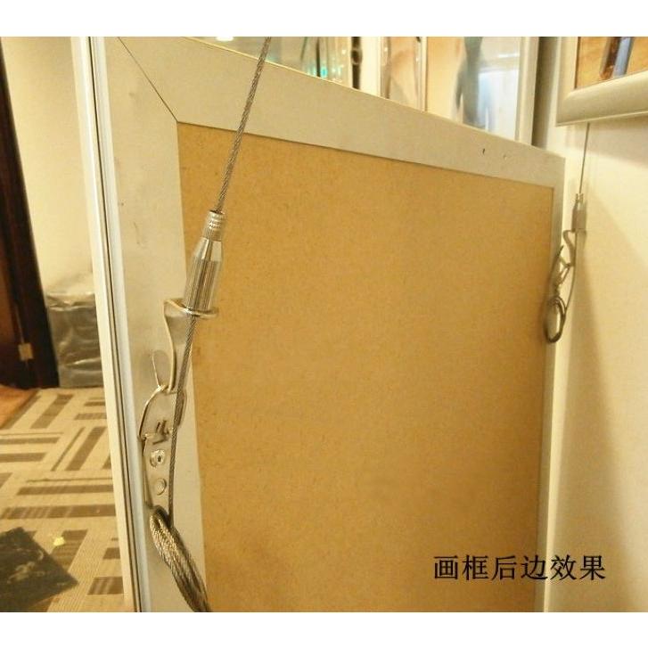 ピクチャーレール ワイヤー フック 額 ポスター 展示用 レール 掛け