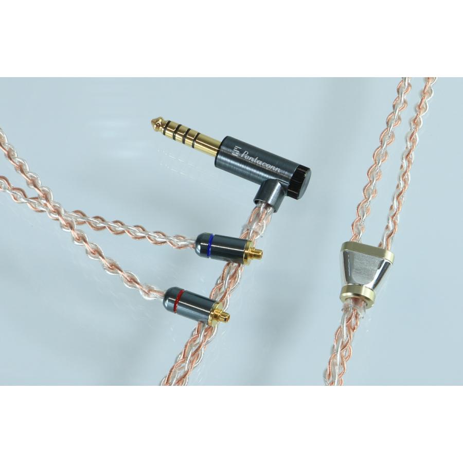お年玉セール特価】 Lilium 4.4mm5極 MMCX 純銀8芯 Pentaconnリ