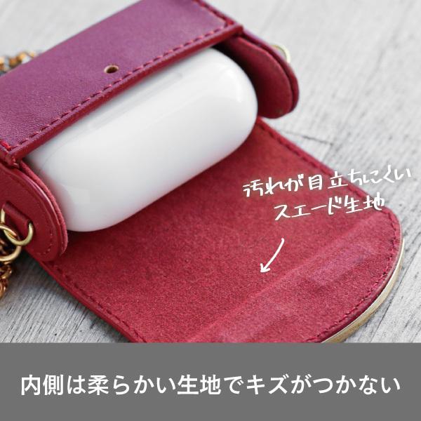 airpods proケース カバー アクセサリー airpodsカバー AirPodsProカバーケース  おしゃれ レザー 革 Romany |  | 13