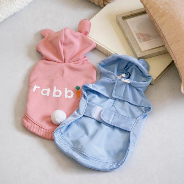 犬服 ペット服 ドッグウェア パーカー ポンチョ おしゃれ かわいい 可愛い 着せやすい くま 耳 うさぎ 耳 お散歩ウェア アニマルパーカー |  | 05