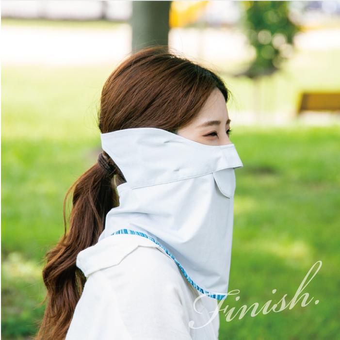 フェイスカバー uv フェイスガード uvカット マスク レディース 日焼け防止 日よけ 顔 紫外線対策グッズ テニスウェア ゴルフ テニス face cover ACCENTBORDER |  | 14