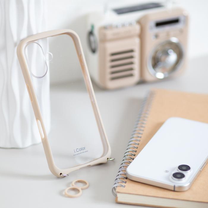 iPhone17 iPhone17Pro iPhone16 iPhone16Pro ケース クリア 背面クリア クリアケース 透明 カメラ保護 おしゃれ 耐衝撃 i.Color |  | 14