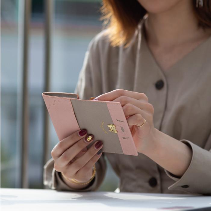 名刺入れ カードケース レディース ブランド 薄型 カードホルダー かわいい 名刺 スリム カード入れ ICカード 猫 ギフト さかなとねこ CardCase |  | 06