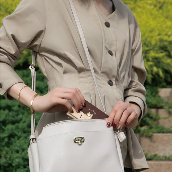 名刺入れ カードケース レディース ブランド 薄型 カードホルダー かわいい 名刺 スリム カード入れ ICカード 猫 ギフト さかなとねこ CardCase |  | 08