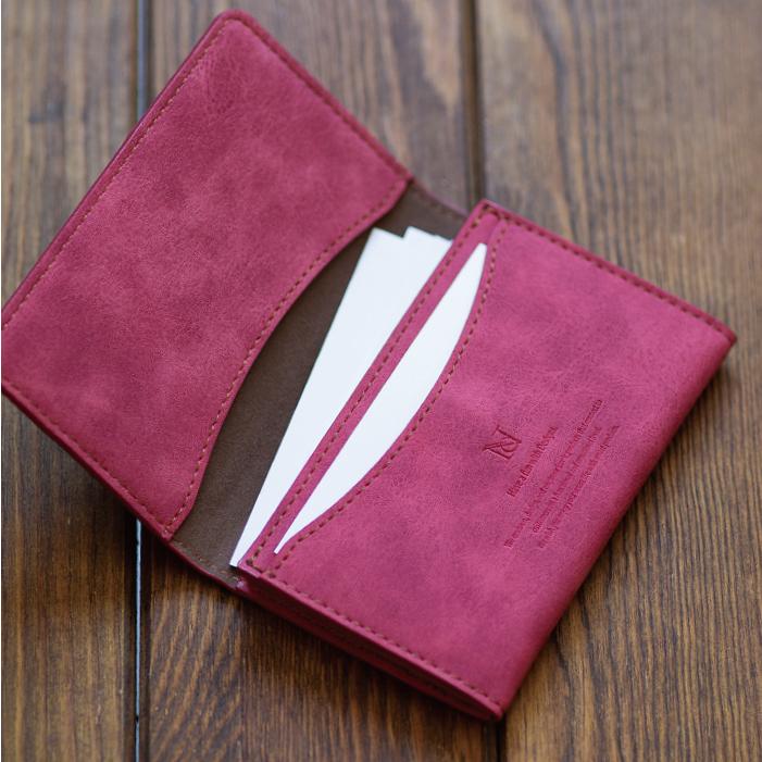 名刺入れ カードケース メンズ レディース 薄型 カードホルダー スリム カード入れ 薄型 本革風 レザー ICカード 無地 ギフト STYLENATURAL CardCase |  | 12