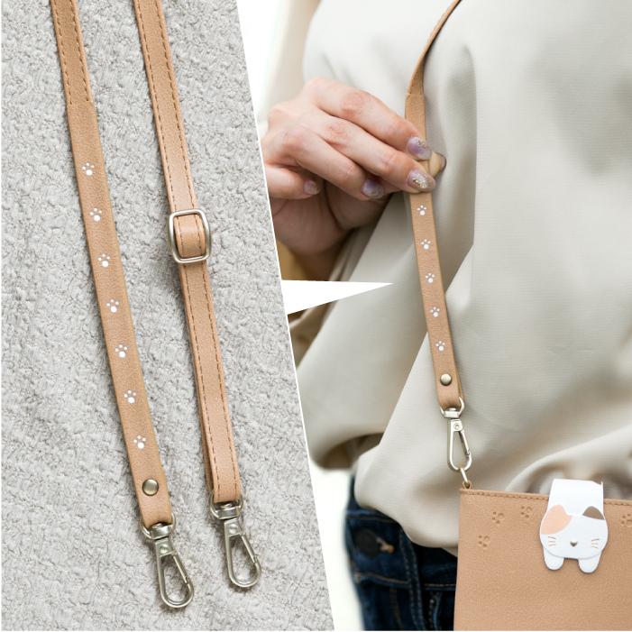 スマホポーチ スマホショルダー かわいい ショルダーバッグ レディース スマホ ポーチ ショルダー 多機種対応 iphone xperia android aquos 猫 Cocotte |  | 12