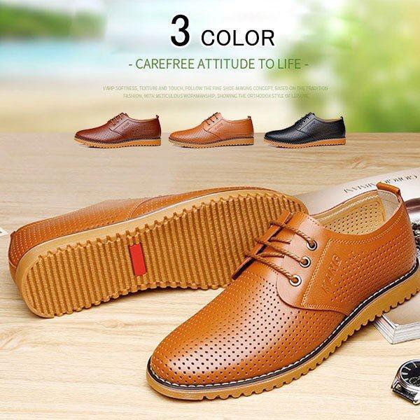 ビジネスシューズ メンズ シューズ ブーツ 革靴 本革 靴 ワークシューズ 歩きやすい カジュアル 防滑 紳士靴 メッシュ 通気性 通学 通勤 おしゃれ C Ndストア 通販 Yahoo ショッピング