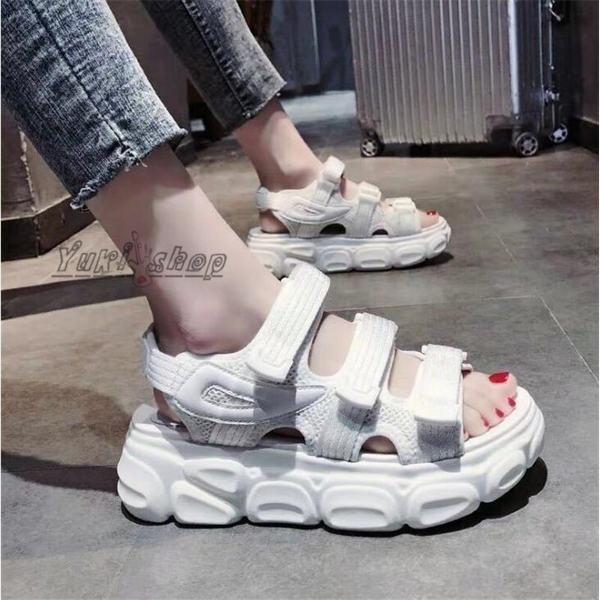 安心の定価販売 夏サンダル サンダル レディース スポーツサンダル 厚底防水台 カジュアル サマーサンダル 夏 歩きやすい 美脚 ベルクロ サマーサンダル サンダル サイズ ブラック Www Sustentec Com Br