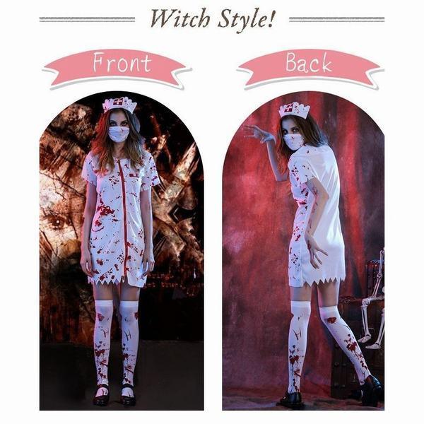 気質アップ ハロウィン 余興 イベント用品 パーティーグッズ ハロウィーン 服 変装 仮装 大人 コスチューム ナース服 ゾンビ 悪魔 レディース 衣装 コスプレ その他のコスプレ衣装 Www We Job Com