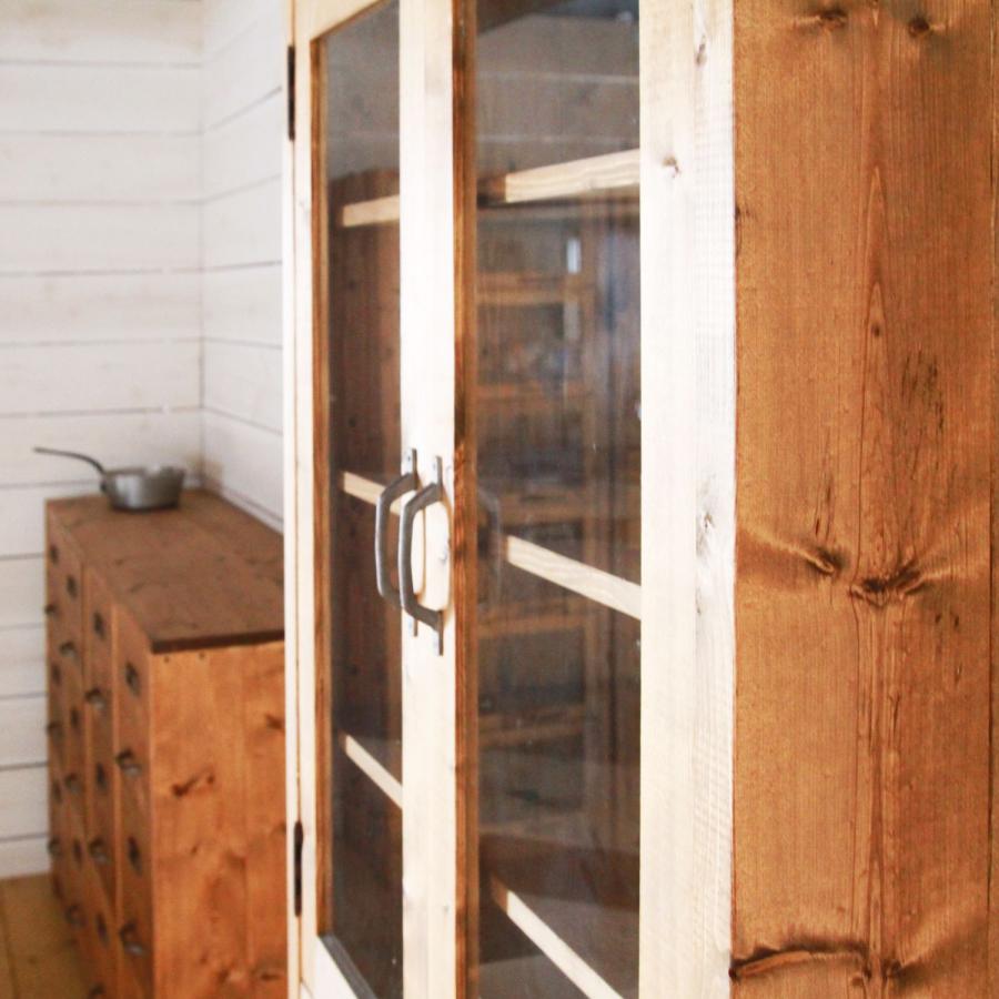 NEALD カップボード 食器棚 キッチン収納 無垢 北欧 シンプル モダン