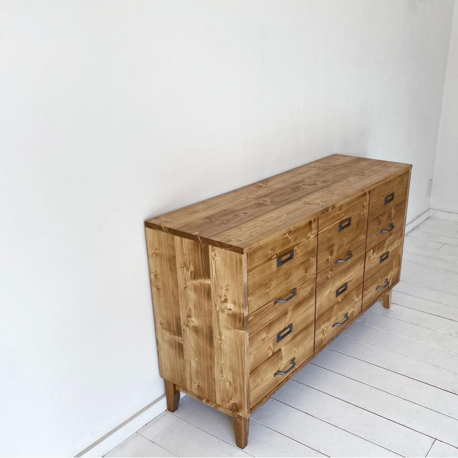 NEALD ファイルキャビネット 書類棚 無垢 北欧 シンプル モダン