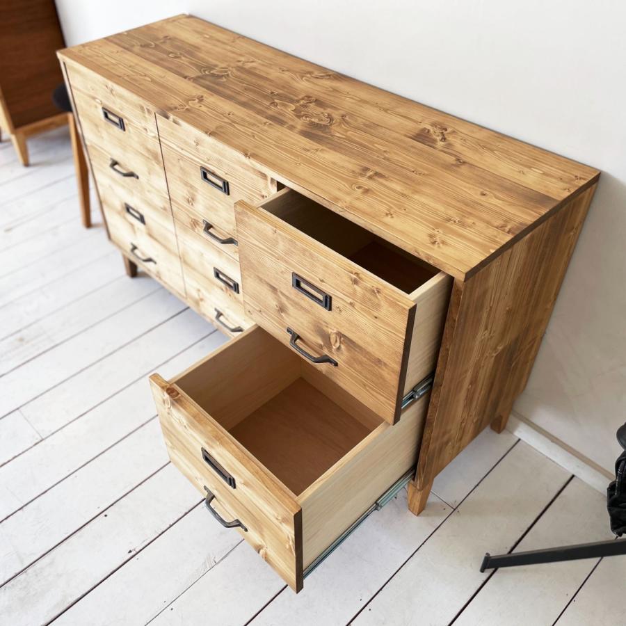 NEALD ファイルキャビネット 書類棚 無垢 北欧 シンプル モダン