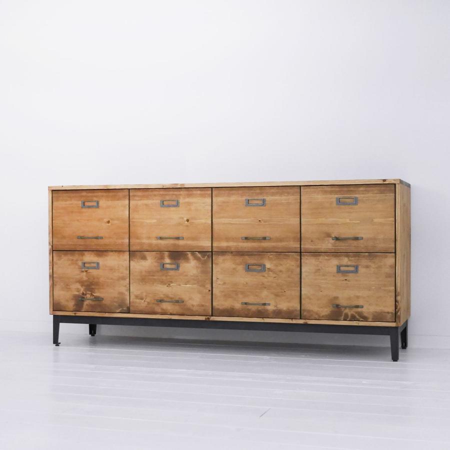 NEALD ファイルキャビネット 書類棚 無垢 北欧 シンプル モダン