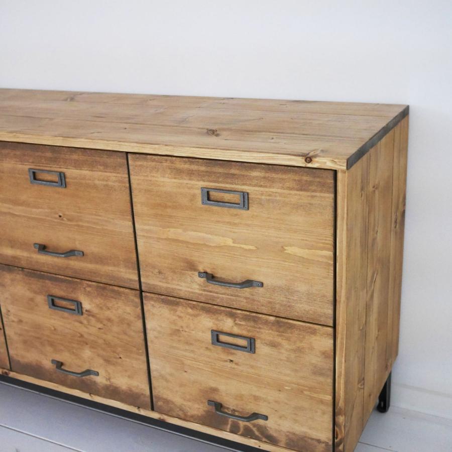 NEALD ファイルキャビネット 書類棚 無垢 北欧 シンプル モダン