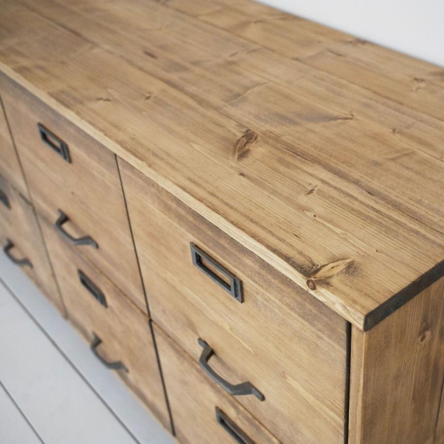 NEALD ファイルキャビネット 書類棚 無垢 北欧 シンプル モダン