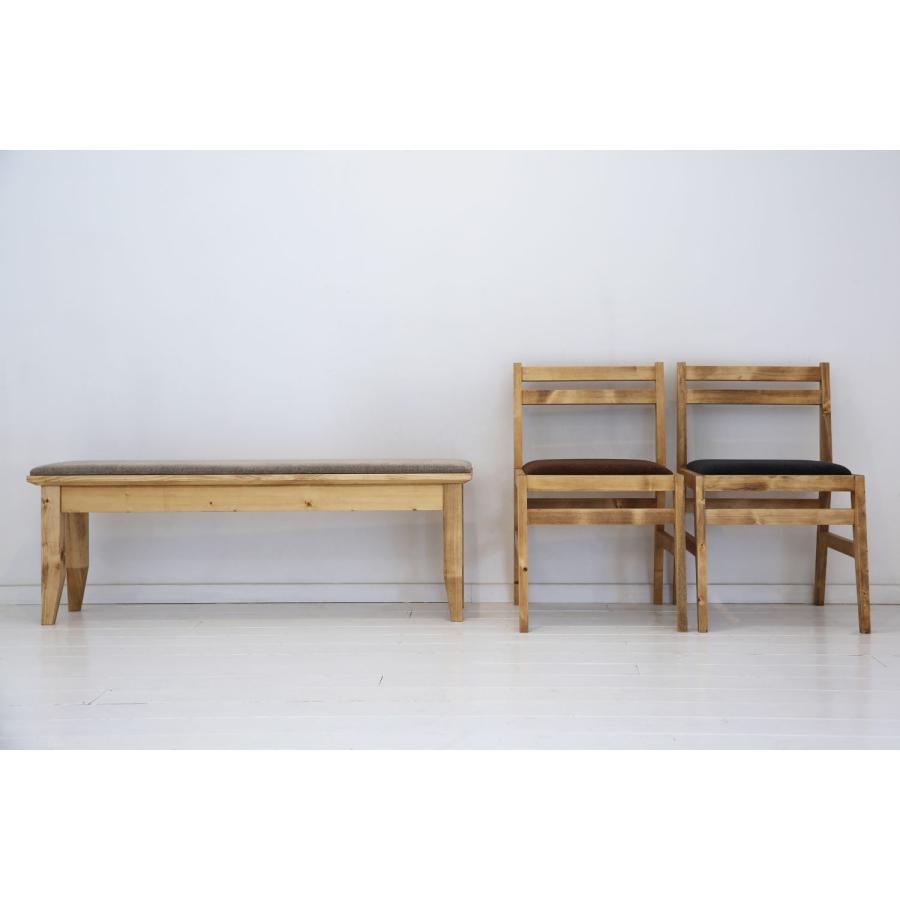 NEALD（家具） ベンチ ダイニングベンチ 長椅子 無垢 北欧 シンプル 