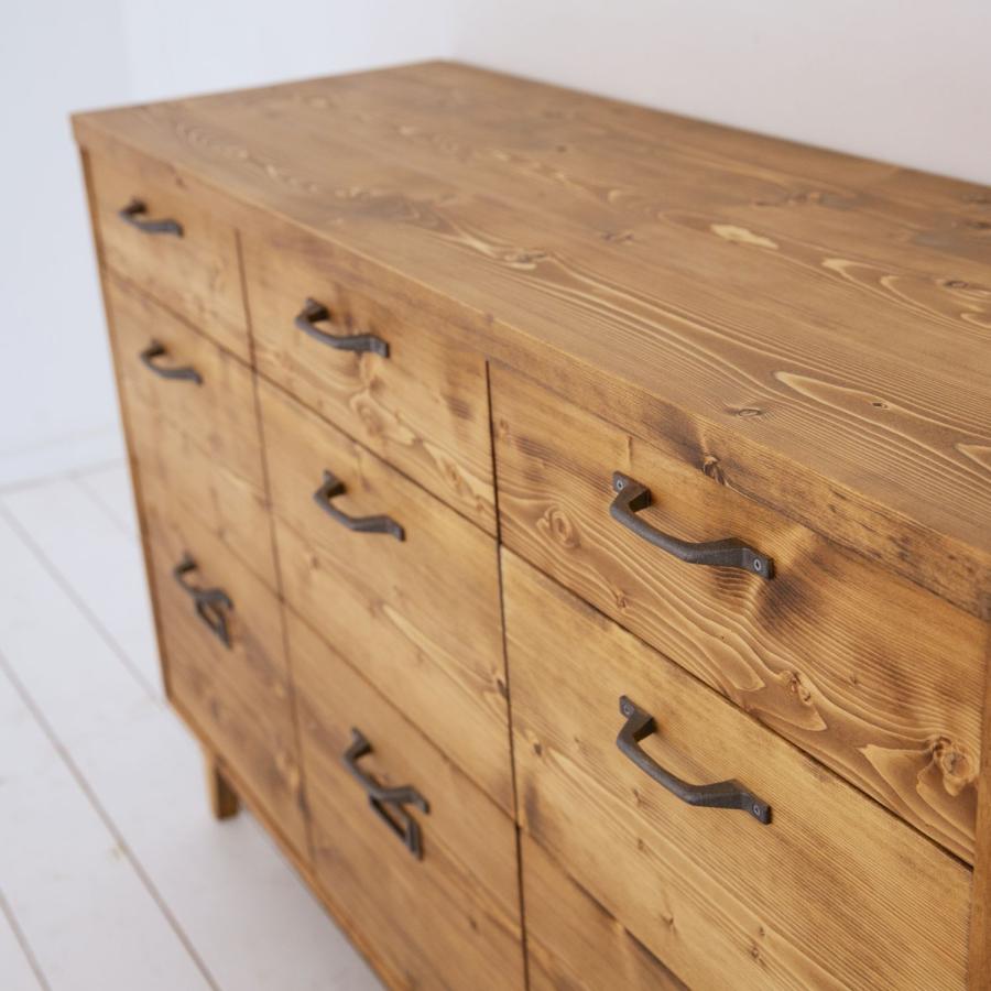 NEALD ファイルキャビネット 書類棚 カップボード 無垢 北欧 シンプル