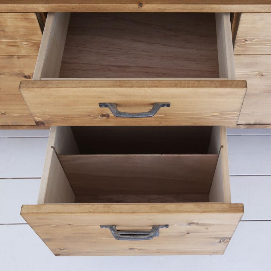 NEALD ファイルキャビネット 書類棚 カップボード 無垢 北欧 シンプル