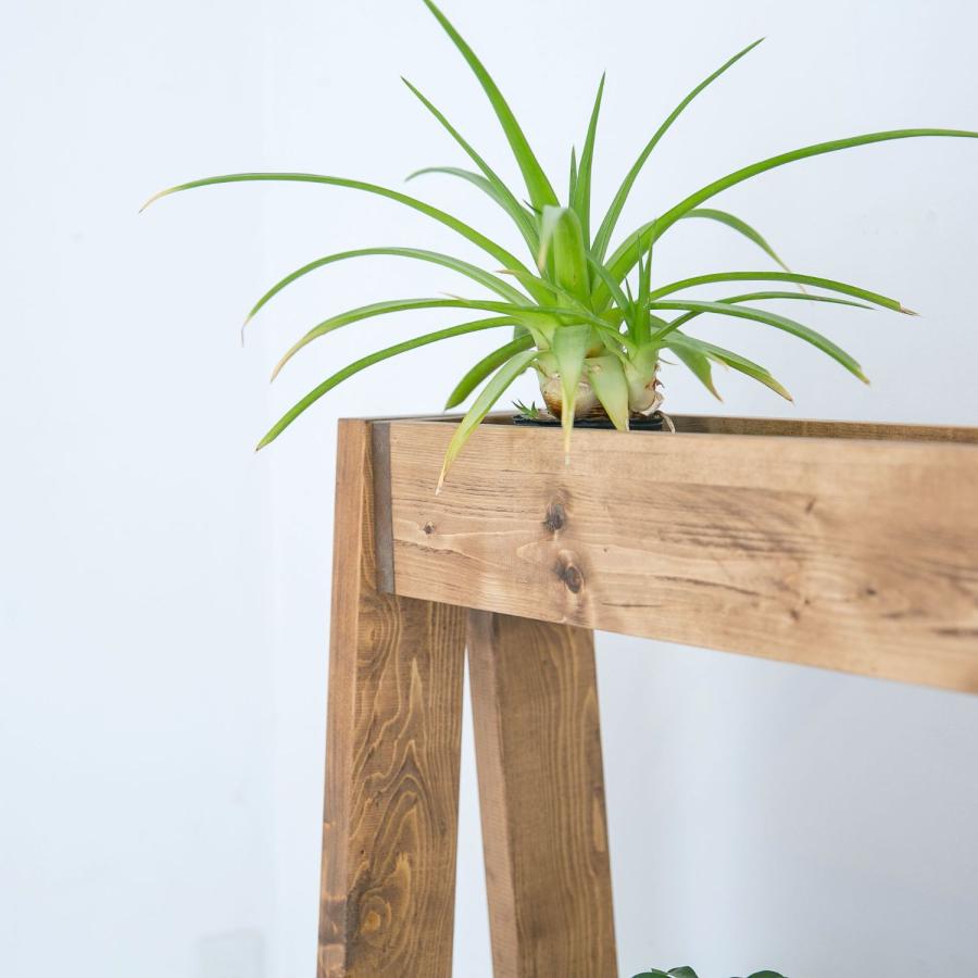 プランターカバー ボックス 観葉植物 ガーデニング 無垢 北欧 シンプル モダン ナチュラル おしゃれ 天然木 手作りオフィス パーテーション_4