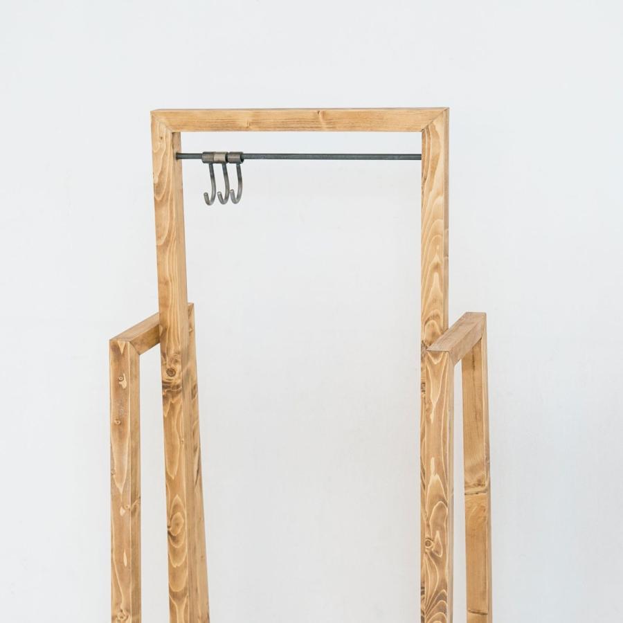 NEALD ハンガーラック 洋服掛け 帽子掛け 無垢 北欧 シンプル モダン